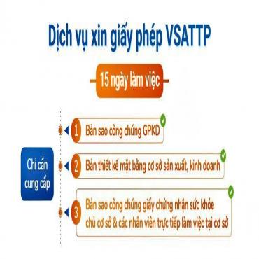 Dịch vụ xin giấy phép vệ sinh an toàn thực phẩm quận Tân Bình