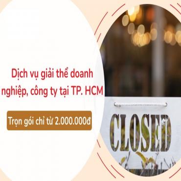 DỊCH VỤ GIẢI THỂ DOANH NGHIỆP PHƯỜNG TÂN ĐỊNH