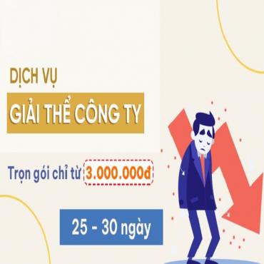 DỊCH VỤ GIẢI THỂ CÔNG TY PHƯỜNG TÂN BÌNH