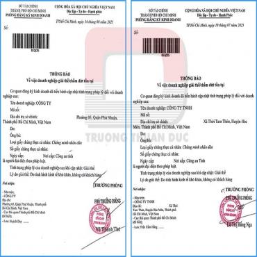 DỊCH VỤ GIẢI THỂ DOANH NGHIỆP PHƯỜNG TÂN PHÚ