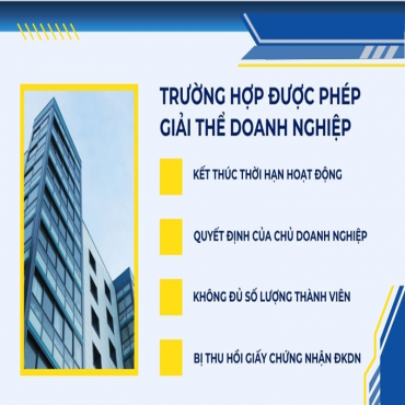 Dịch vụ giải thể doanh nghiệp tại Bình Chánh