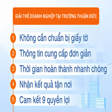 Dịch vụ giải thể doanh nghiệp tại quận Tân Bình