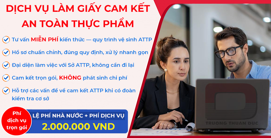 Dịch vụ xin bản cam kết an toàn thực phẩm trọn gói – hồ sơ chuẩn, xử lý nhanh Điều kiện, thủ tục xin bản cam kết vệ sinh an toàn thực phẩm