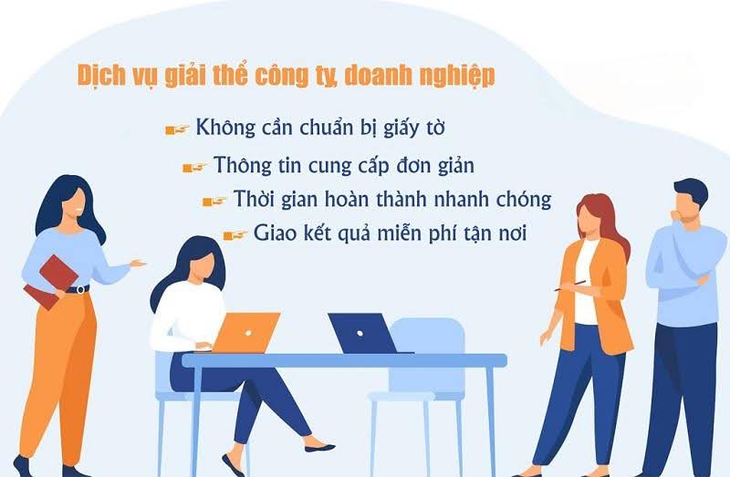 Dịch vụ giải thể doanh nghiệp, công ty trọn gói
