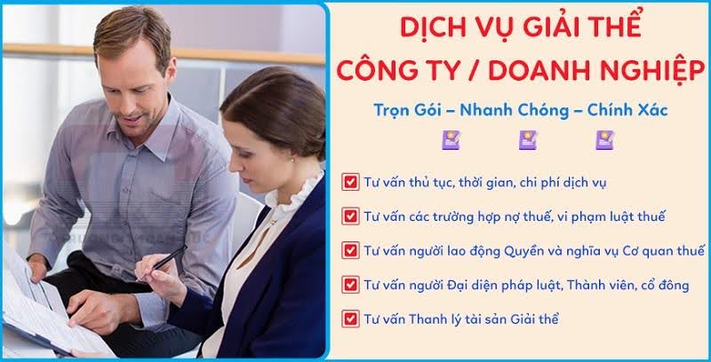 Giải thể doanh nghiệp trọn gói - nhanh chóng - chính xác