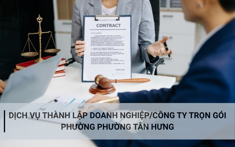 dịch vụ thành lập doanh nghiệp phường Tân Hưng - tư vấn hồ sơ trực tiế