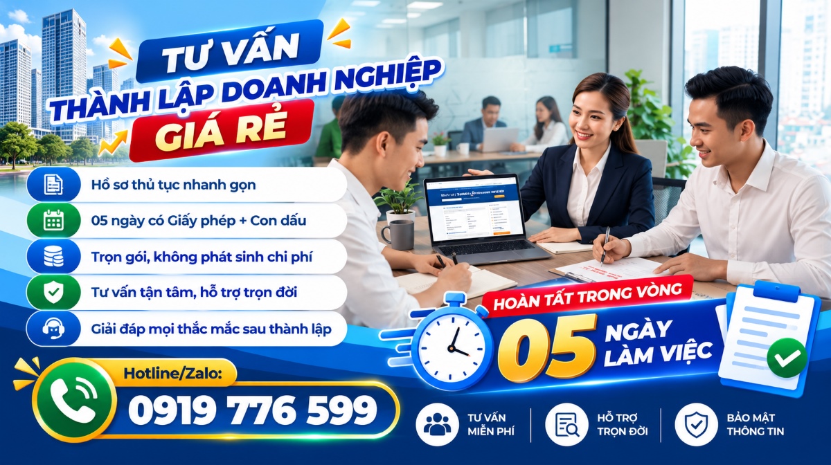 Vì sao chọn tư vấn thành lập doanh nghiệp giá rẻ tại Trường Thuận Đức