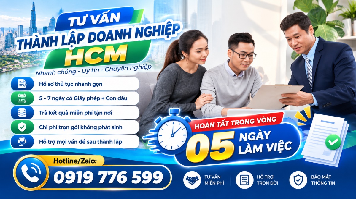 tư vấn thành lập doanh nghiệp HCM